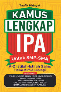 Image of kamus lengkap IPA SMP-SMA