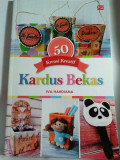 Kreasi Kreatif Kardus Bekas